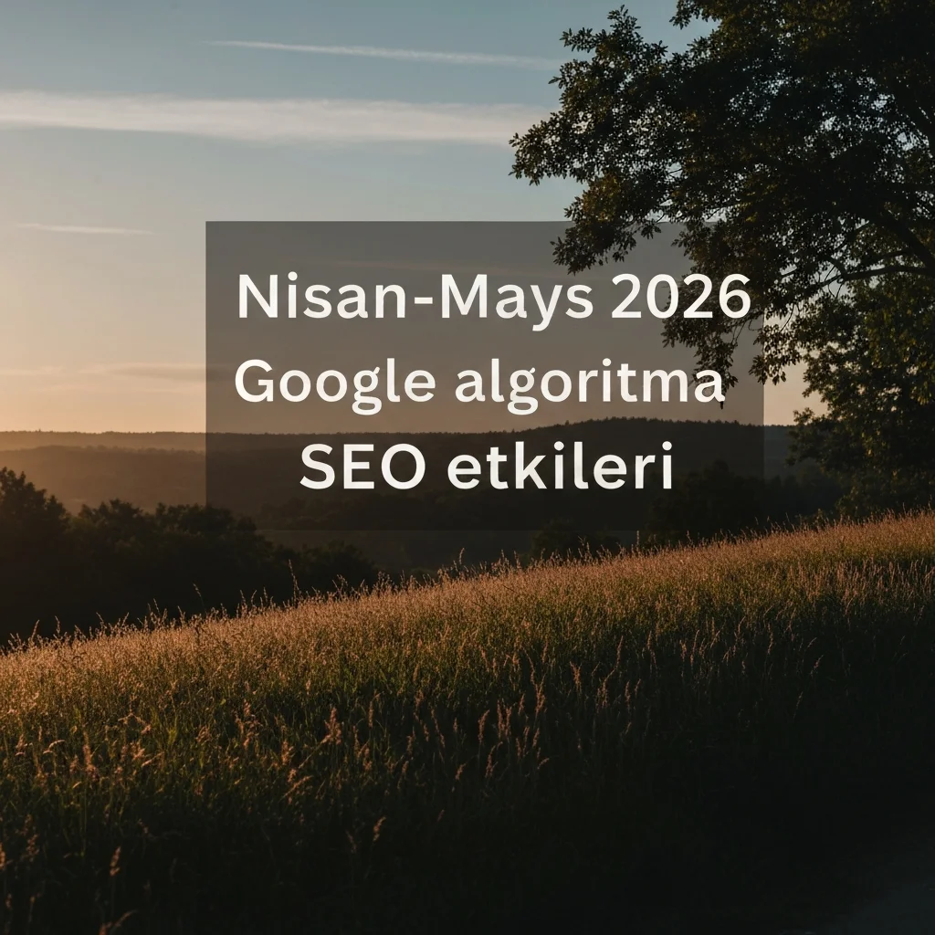 Nisan-Mayıs 2026 Google Algoritma Güncellemeleri: SEO’da Fark Yaratan 3 Kritik Değişim — Nisan-Mayıs 2026 Google algoritma güncellemeleri SEO etkileri