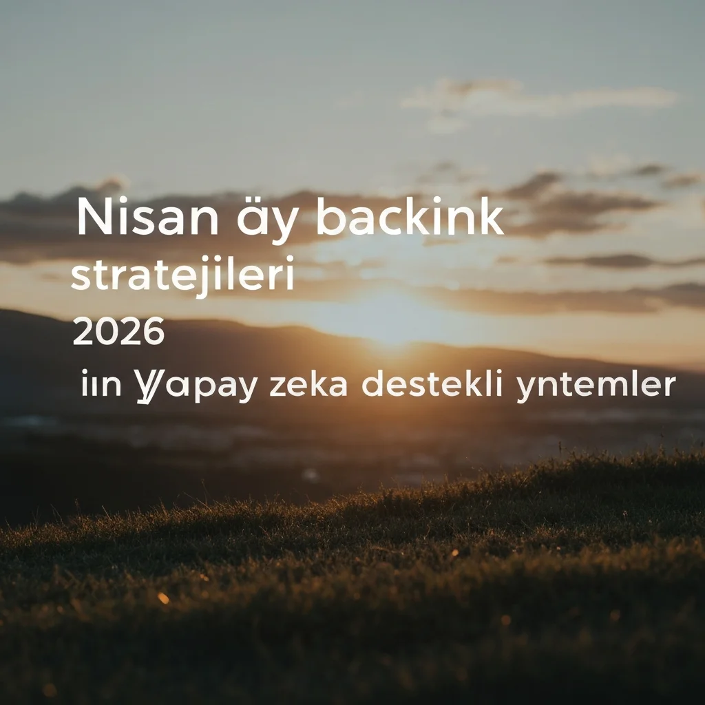 Nisan 2026’da Yapay Zeka ile Backlink Kazanmanın 3 Akıllı Yolu