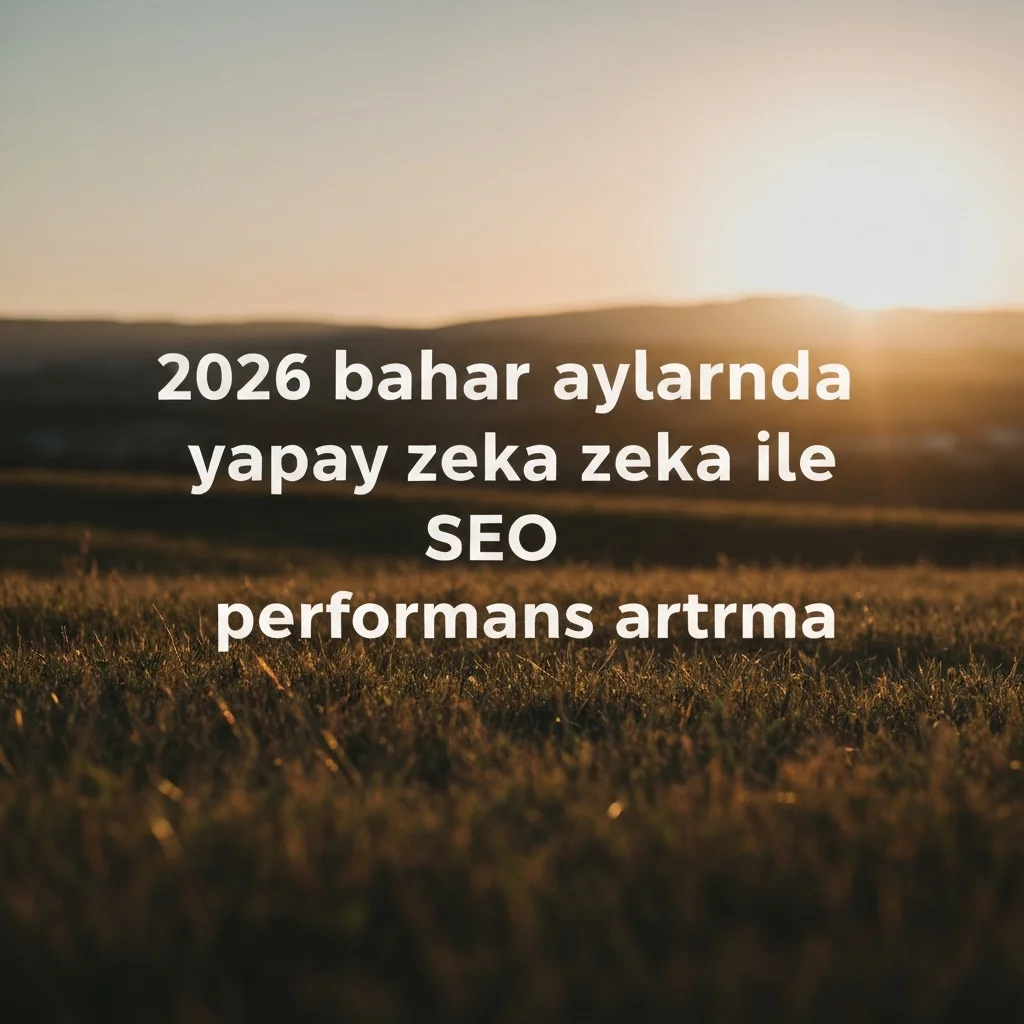 2026 Baharında Yapay Zeka ile SEO Performansında Sıçrama Yaratmanın 3 Bilinmeyen Yolu – blog görseli